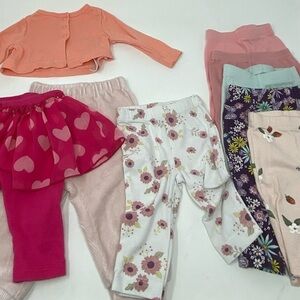 Baby Girl Newborn & 0-3 Months Clothing Bundle